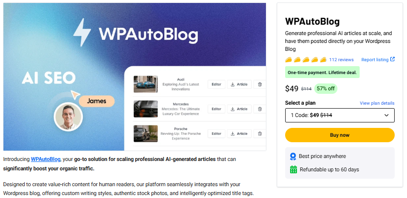 Autoposting AI Content Writer