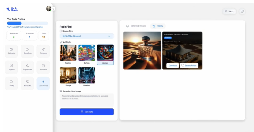 automate social media posts