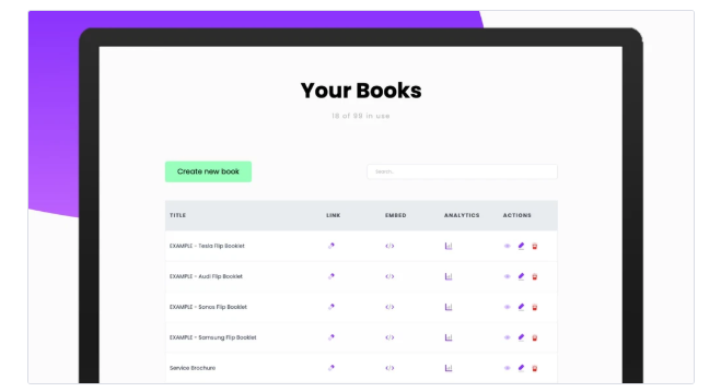how to create pdf flip book