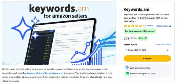 Keywords.am Lifetime Deal