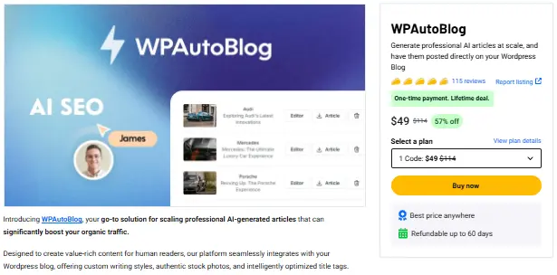 WPAutoBlog reviews 2025